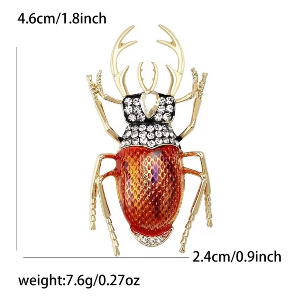 VQ Bug Brooch - Picture 2 of 3